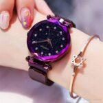 Cute And Classy Magnetic Ladies Wrist Watch